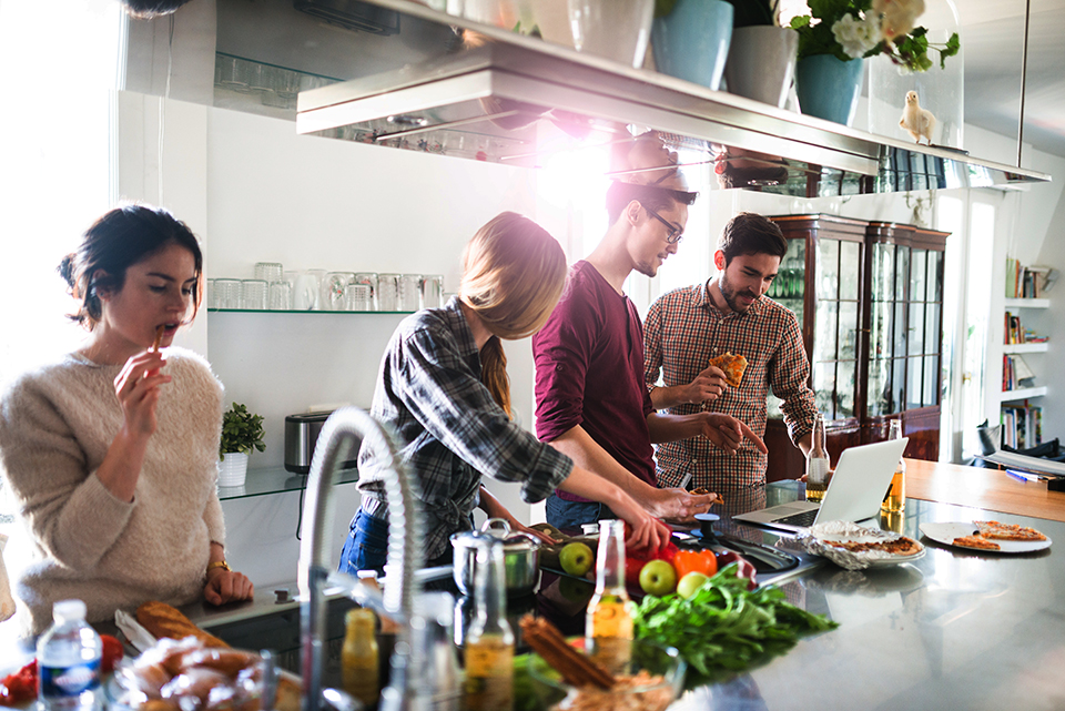 ergonomic kitchen