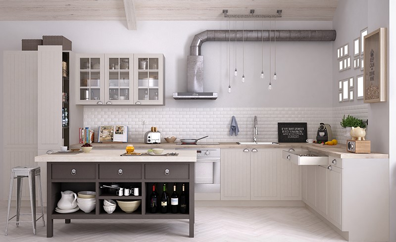 96 - Augusta. Pico móvil y extensible #tecnología #cocinas #modernas   Fregaderos de cocina, Diseño de cocina de lujo, Ideas de diseño de cocina