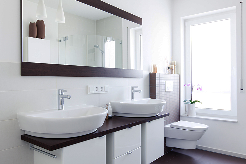 inodoro suspendido en la pared