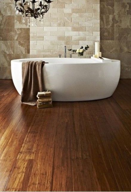 piso bambu para baño