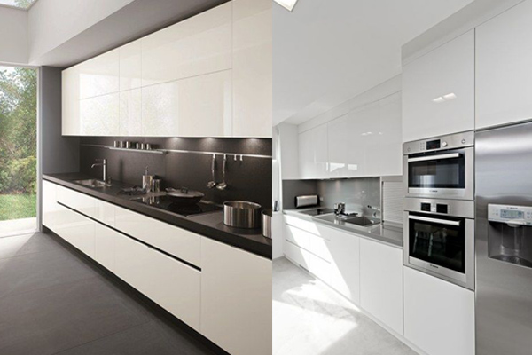 Modern simple kitchens