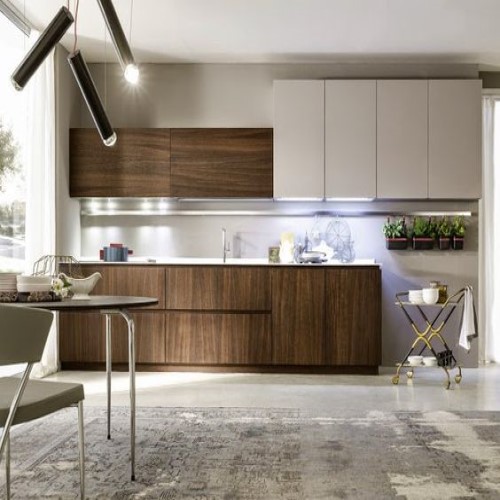 Stylish linear kitchens