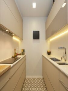 Distribución de cocina en paralelo - Remodela tu Cocina