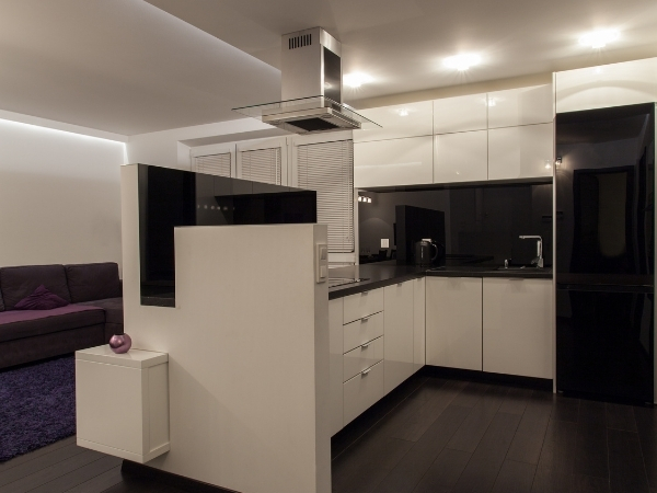 Original and minimalist kitchen