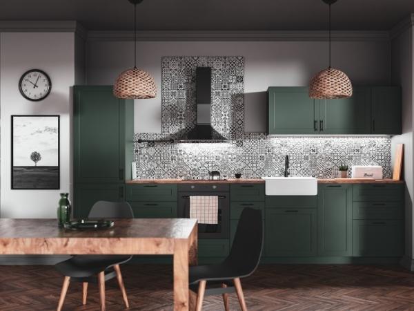 Modern kitchens 2022 green kitchen