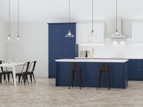 Modern kitchens 2022 with brick wall