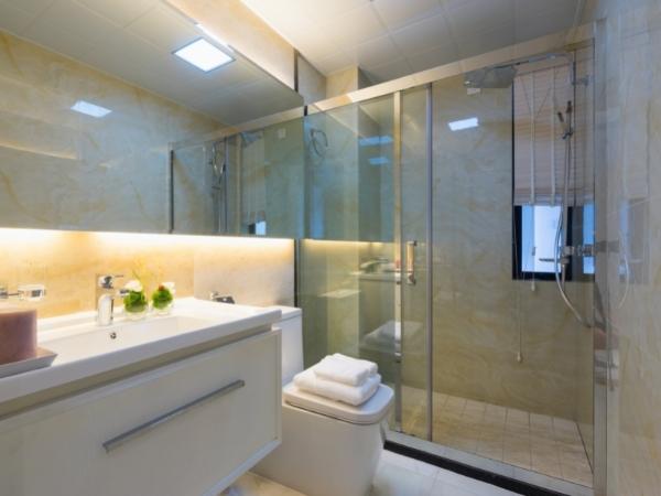 Small modern bathroom design