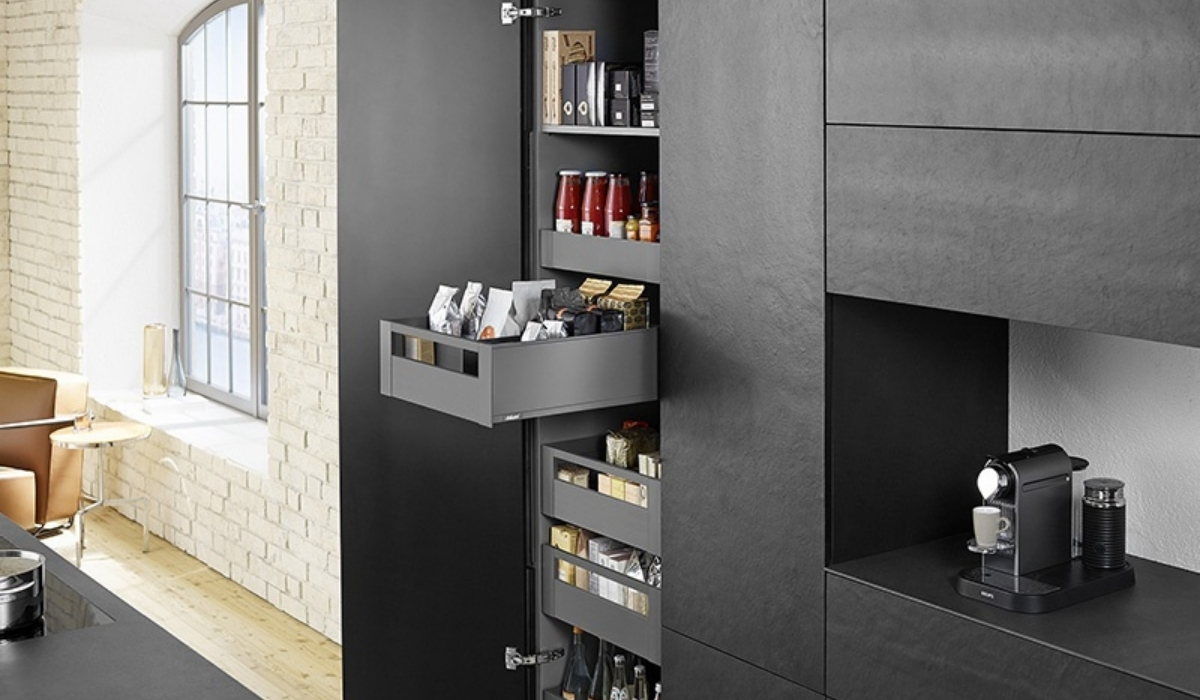 La mejor alacena para cocina: Space tower con cajones LEGRABOX