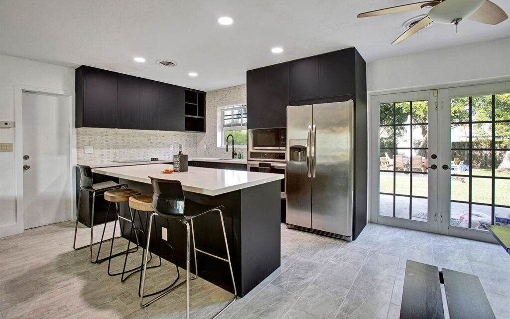 cocinas para solteros diseño