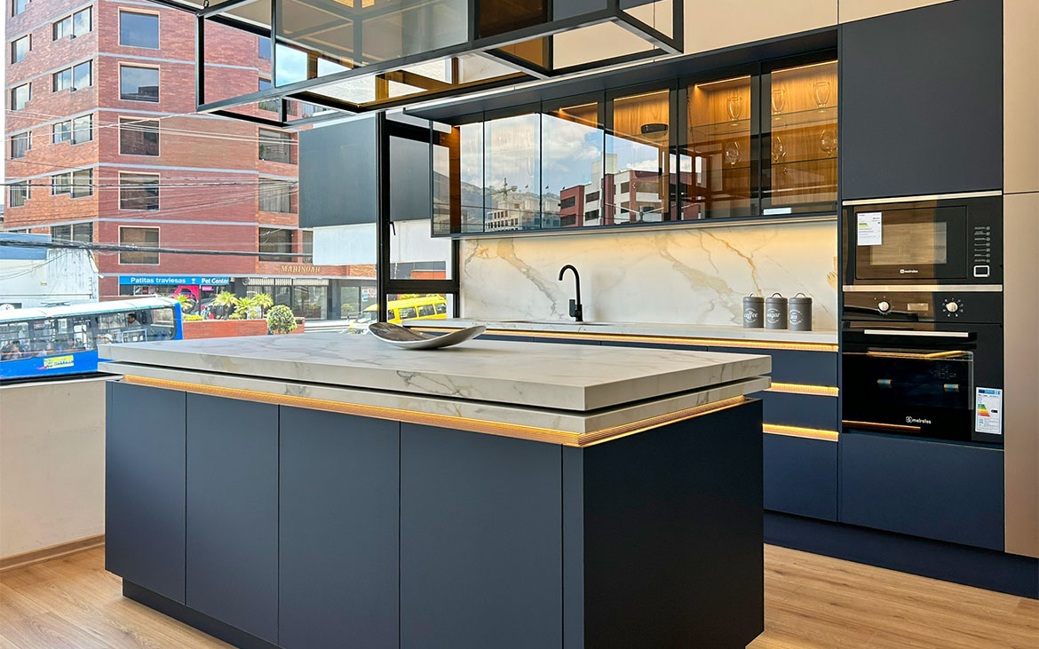 Muebles colgantes de cocina